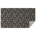 thumbnail image 1 of Dark Christmas Golden Reindeer Pattern Rectangle Tablecloth 60"x102",Waterproof Polyester Rectangle Table Cloth, Wipeable Spillproof Polyester Tablecloth for Dining, Camping, Indoor and Outdoor, 1 of 6