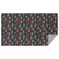 thumbnail image 1 of Dark Christmas Tree and Gift Pattern Rectangle Tablecloth 60"x102",Waterproof Polyester Rectangle Table Cloth, Wipeable Spillproof Polyester Tablecloth for Dining, Camping, Indoor and Outdoor, 1 of 6