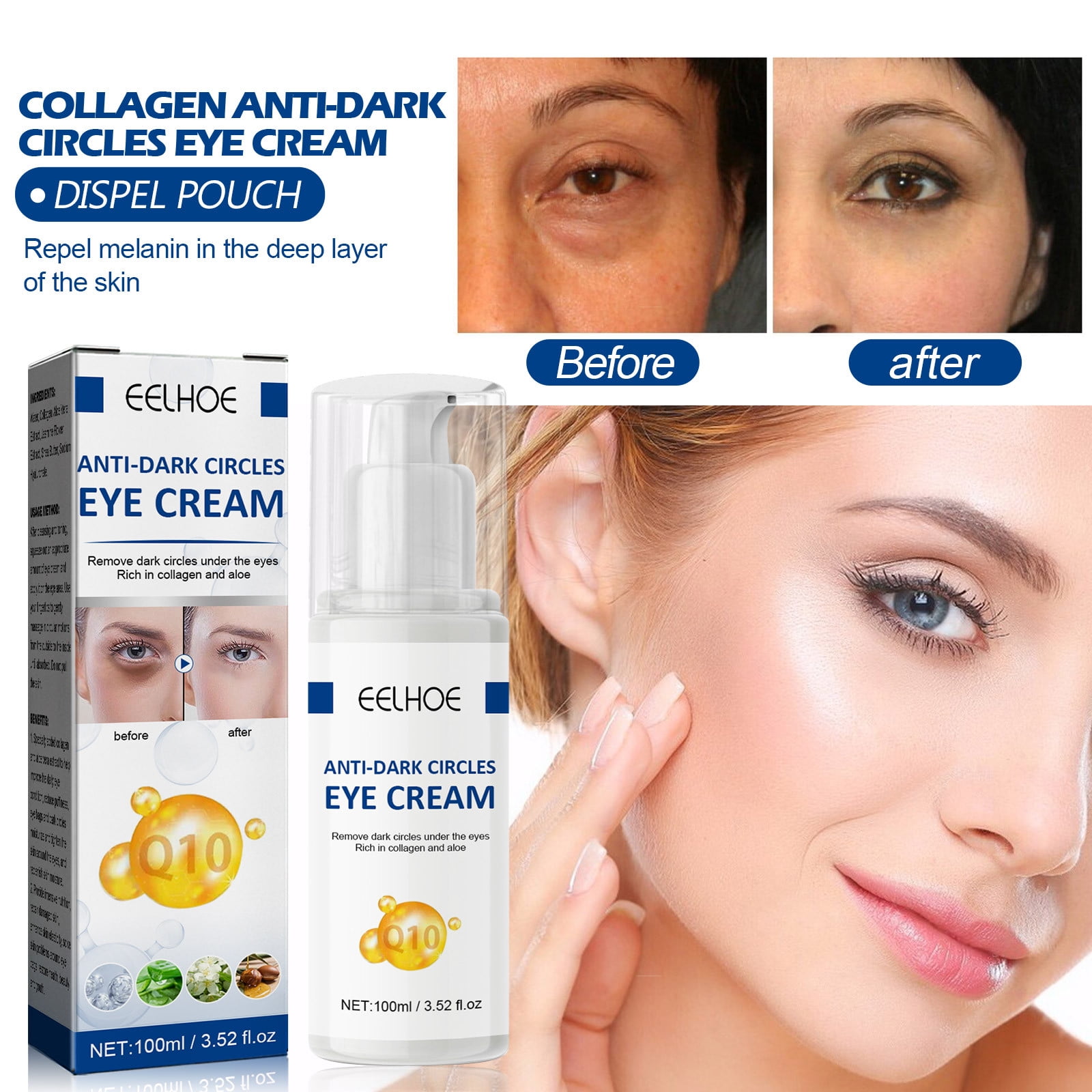 Say Yes to Bright Eyes HIMIWAY Dark Circle Remover 100ml Jasmine