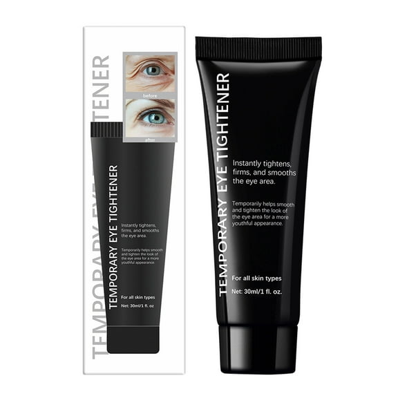 Dark Circles Under Eye Treatment,Eye Cream for Puffiness and Bags Under Eyes,Instant Anti-Wrinkle Moisturizing Eye Cream 30ml - Firming Hydrating Eye Care(Multicolorblack)