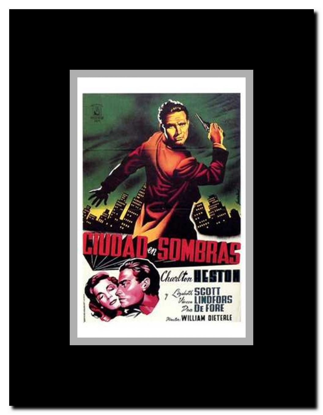 Dark City Framed Movie Poster