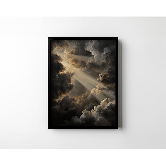 Dark Clouds Academia Heavenly Vintage Aesthetic Gothic Goth Witchy ...