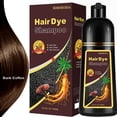 thumbnail image 1 of Dark Coffee Hair Dye, Hair Dye Shampoo for Women & Men, Color Shampoo Hair Dye, Shampoo Para Pintar El Cabello 16.9 Fl Oz, Safe and Natural Champu Para Canas (Dark Coffee), 1 of 6