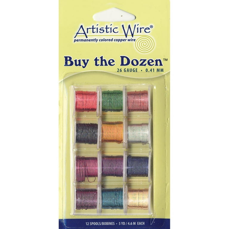 Artistic Wire Buy-The-Dozen 5yd 12-pkg-26 Gauge