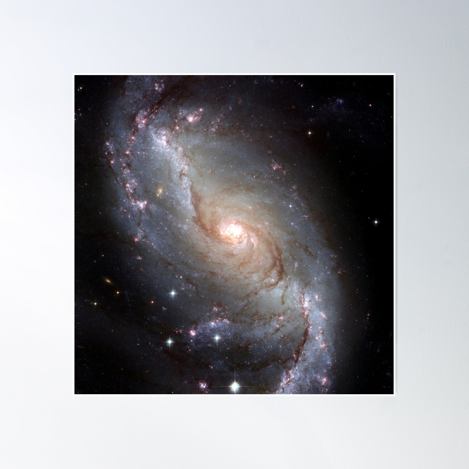 Dark Cosmos Universe Infinite Poster Wall Art, Modern Wall Decor Wall