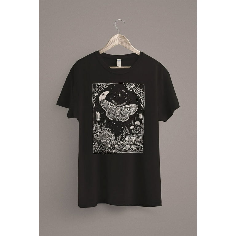 Pastel Goth Clothing | Death Skull Moth | Gothic T-Shirt Pastel Goth Clothing | Death Skull Moth | Gothic T-Shirt