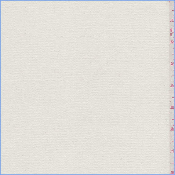 Dark Cream Twill, Fabric Sold By the Yard