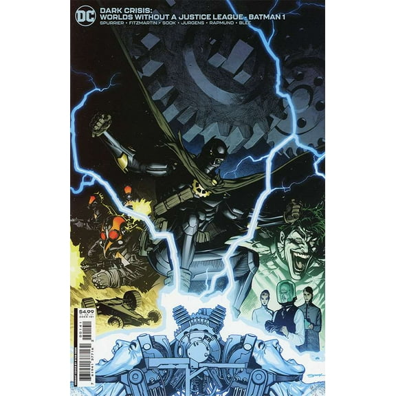 Dark Crisis: Worlds Without A Justice League-Batman #1C VF ; DC Comic Book