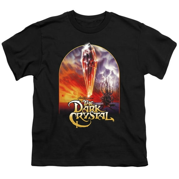 Dark Crystal/Crystal Poster S/S Youth 18/1 Black