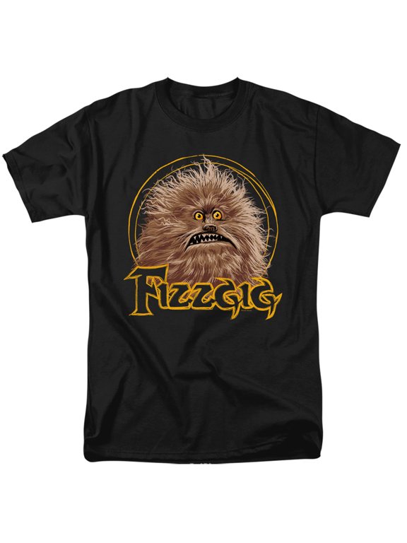 Dark Crystal - Fizzgig - Adult Unisex Short Sleeve T-Shirt - Black