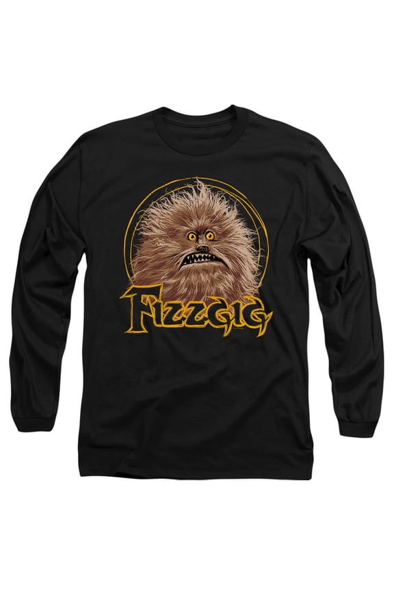 Dark Crystal/Fizzgig-Long Sleeve Adult 18/1 Black