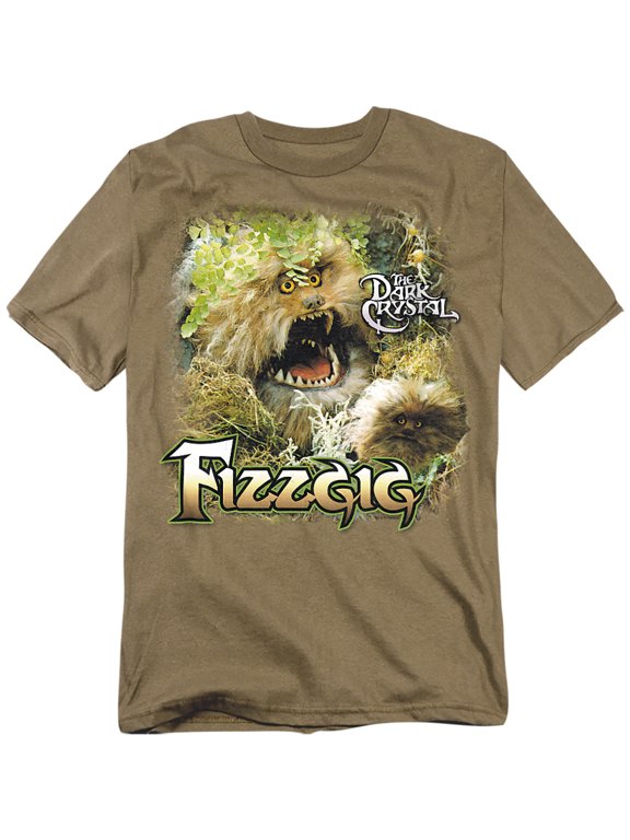 Dark Crystal T-Shirt Fizzgig Unisex Graphic Tee For Men & Women Safari Green 