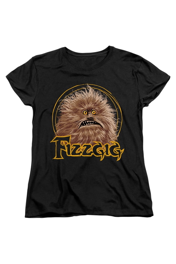 Dark Crystal/Fizzgig S/S Women'S T-Shirt Black