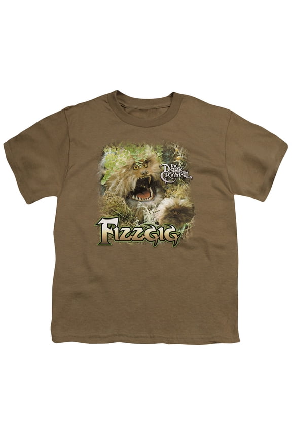 Dark Crystal/Fizzgig S/S Youth 18/1 T-Shirt Safari Green