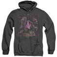thumbnail image 1 of Dark Crystal/Lust For Power Adult Heather Hoodie Sweatshirt Black, 1 of 1