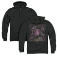 thumbnail image 1 of Dark Crystal/Lust For Power (Back Print) Adult Zipper Hoodie Sweatshirt Black, 1 of 3