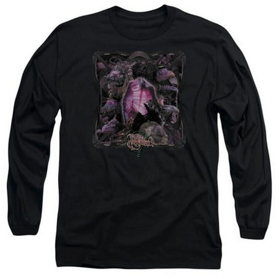 Dark Crystal-Lust For Power - Long Sleeve Adult 18-1 Tee - Black- Medium