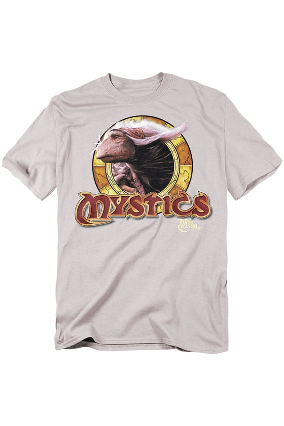 Dark Crystal T-Shirt Mystics Circle Unisex Graphic Tee For Men & Women