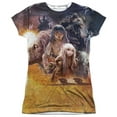 thumbnail image 1 of Dark Crystal - Painted Poster - Juniors Cap Sleeve Shirt - X-Large, 1 of 2