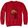 thumbnail image 1 of Dark Crystal/Poster Lines Adult Crewneck Sweatshirt Red, 1 of 1