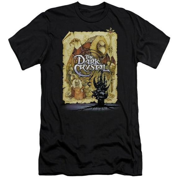 Dark Crystal - Poster - Premium Slim Fit Short Sleeve Shirt - XX-Large