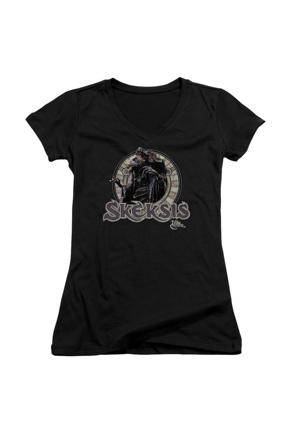 Dark Crystal - Skeksis - Juniors Cap Sleeve V-Neck Shirt - Small