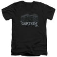 thumbnail image 1 of Dark Crystal/The Garthim S/S Adult V-Neck T-Shirt Black, 1 of 1