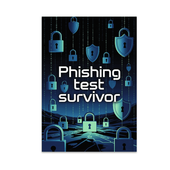 Dark Cyber Landscape Art - Cybersecurity Enthusiast - 13x19 Poster Print