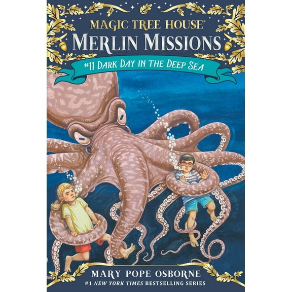 Pre-Owned Dark Day in the Deep Sea [With Tattoos] (Paperback) 0375837329 9780375837326