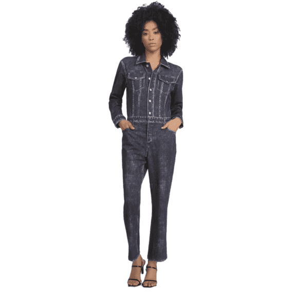 Mrs Momma Bear Athleisure Denim Jumpsuit (Women's)