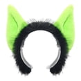 thumbnail image 1 of Dark Devil Horn Headband and Tail Set Cosplay Green D 1pc, 1 of 8