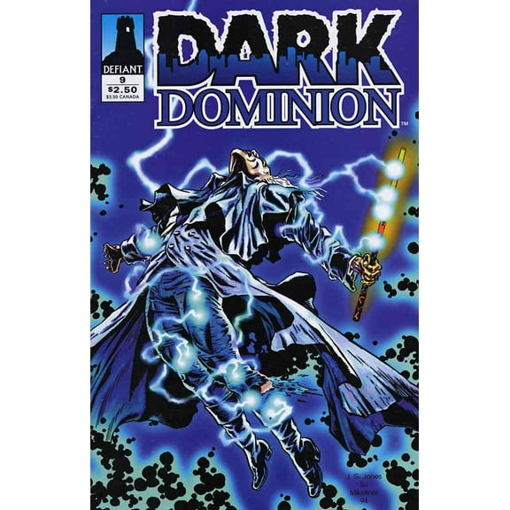 Dark Dominion #9 VF ; Defiant Comic Book