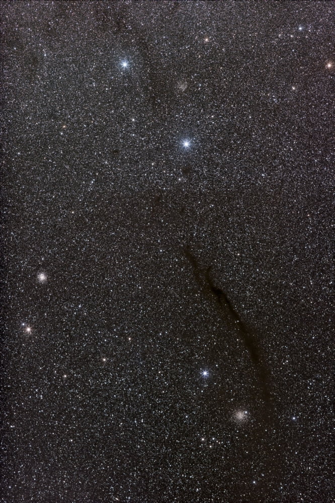 Dark Doodad Nebula in the southern constellation Musca Canvas Art - Philip HartStocktrek Images (23 x 35)