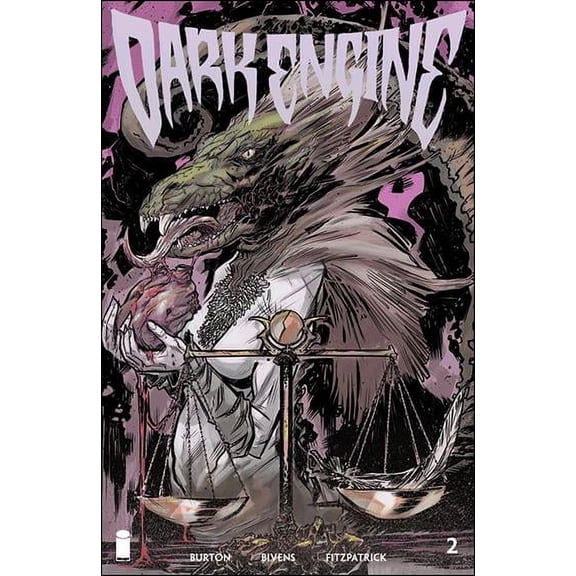Dark Engine #2 VF ; Image Comic Book