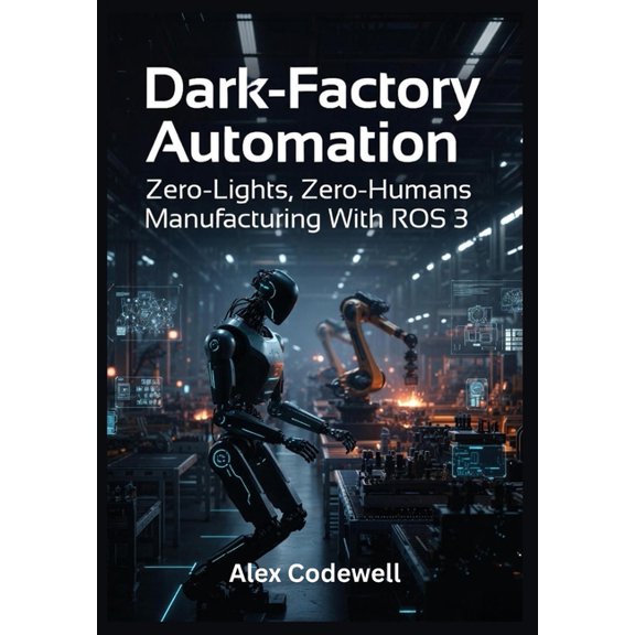 Dark-Factory Automation Zero-Lights, Zero-Humans Manufacturing With ROS 3, (Paperback)