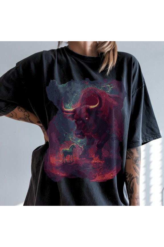 Dark Fantasy Last Unicorn Mythical Retro Shirt