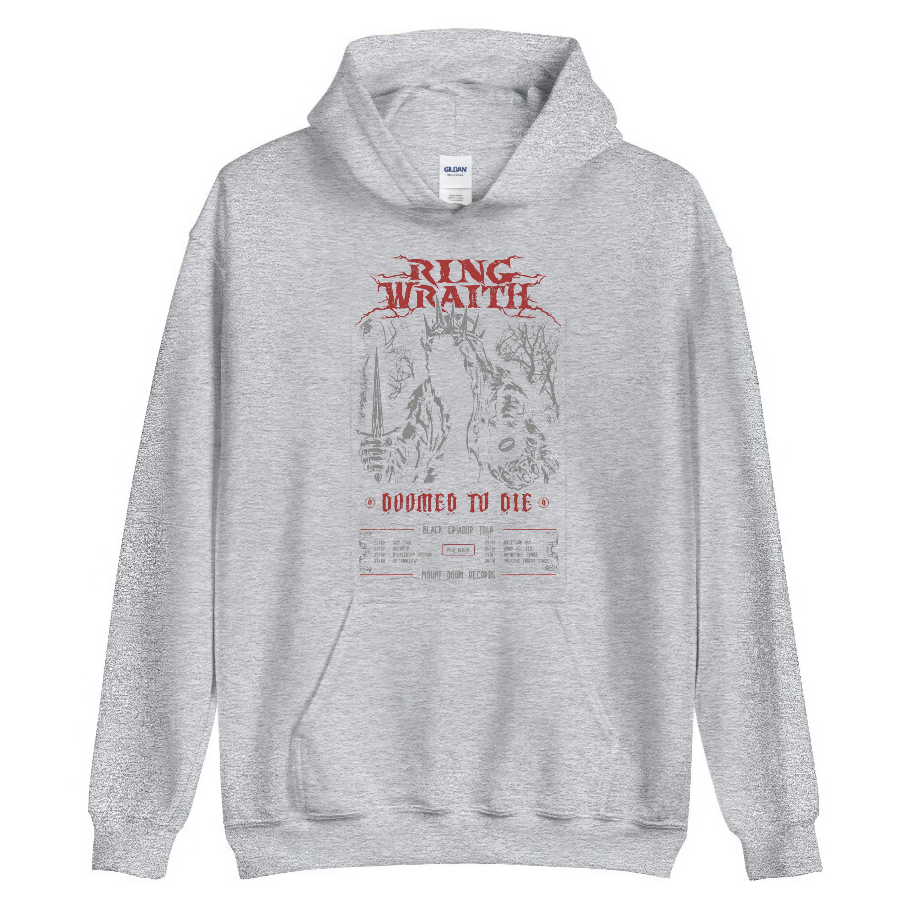 Dark Fantasy Wraith-Inspired Shirt – Mythical Adventure Graphic Gift ...