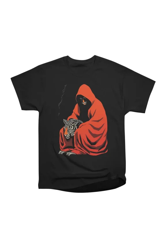 Dark Feline Metamorphosis T-Shirt Tee Gift For Him Merch For Her Apparel For Friend
