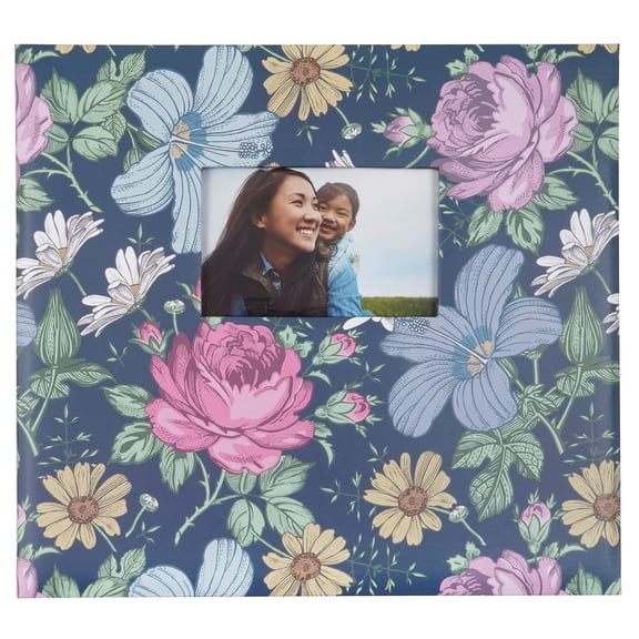 Recollections Dark Floral Scrapbook