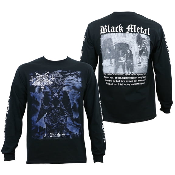 Dark Funeral Men's In The Sign Long Sleeve T-Shirt Medium | Officially Licensed Merchandise