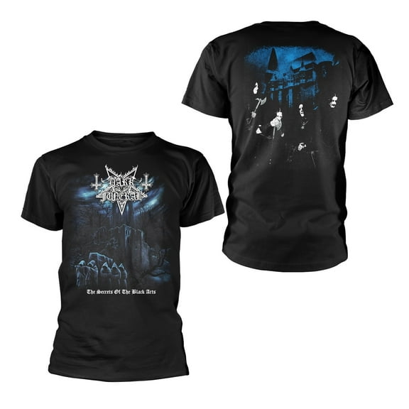 Dark Funeral Men's The Secrets Of The Black Arts 2 Sided Print T-Shirt Black XX-Large | Officially Licensed Merchandise
