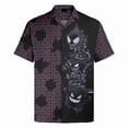 thumbnail image 1 of Dark Ghost Print Hawaiian Shirt for Men – Cool & Comfortable Tropical Style with Gengar Vibe, Unique Gift for Anime Fans, Button-Up Menswear for Casual Looks | L, 1 of 5