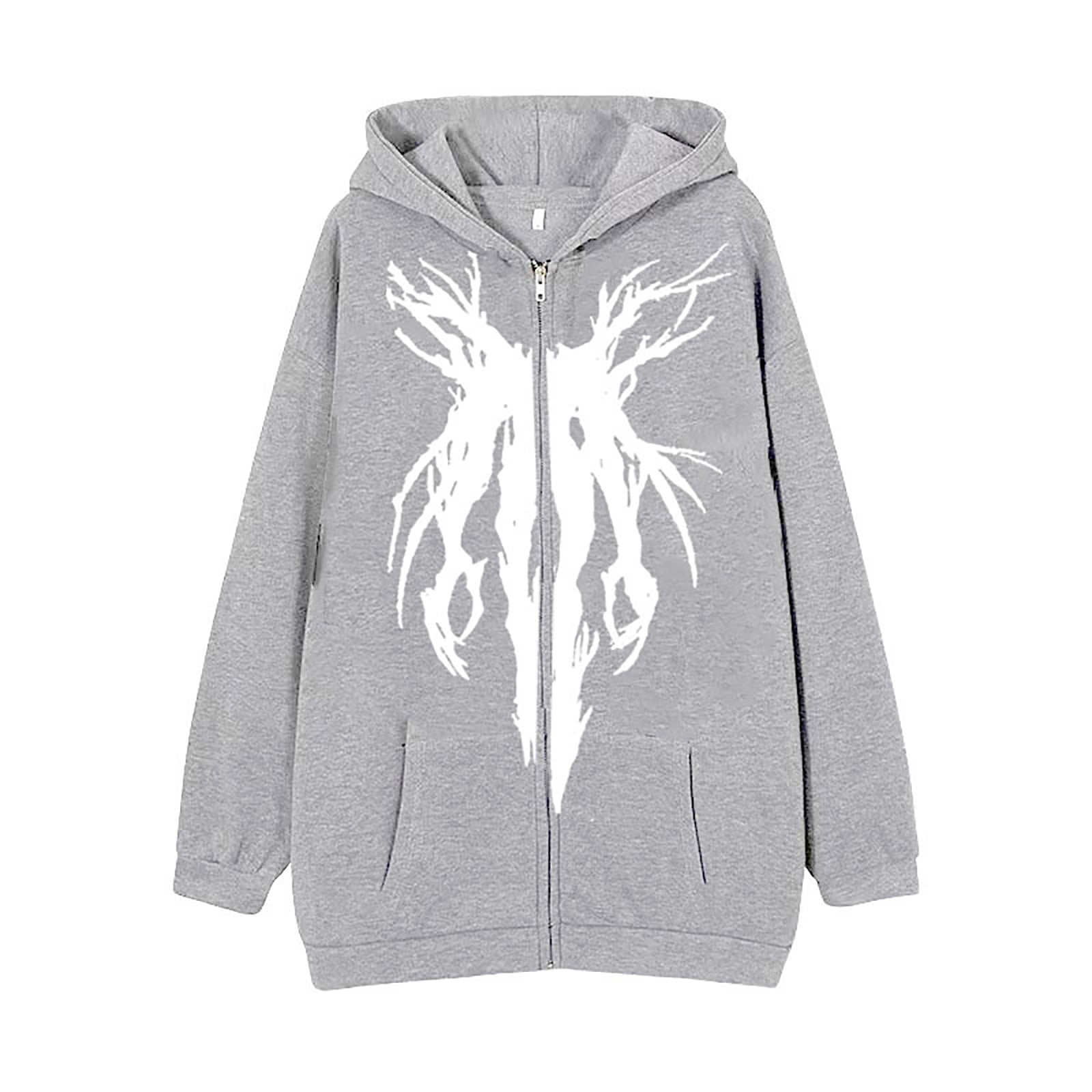 Dark Gothic Men Women Zipper Up Hoodies For Jacket Punk Printed dark-gothic-men-women-zipper-up-hoodies-for-jacket-punk-printed