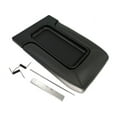 thumbnail image 1 of Dark Gray Console Lid Kit with Bracket - For Front Row with Split Bench Seat - Compatible with 2001 - 2006 Chevy Silverado 2500 HD 2002 2003 2004 2005, 1 of 3
