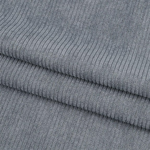 Dark Gray Corduroy Fabric 39x61 Inch DIY Sewing Crafts Materials Corduroy Upholstery Fabric for Sewing Coat Shirt Dress Pants Costume Sofa DIY