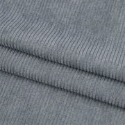Dark Gray Corduroy Fabric 39x61 Inch DIY Sewing Crafts Materials Corduroy Upholstery Fabric