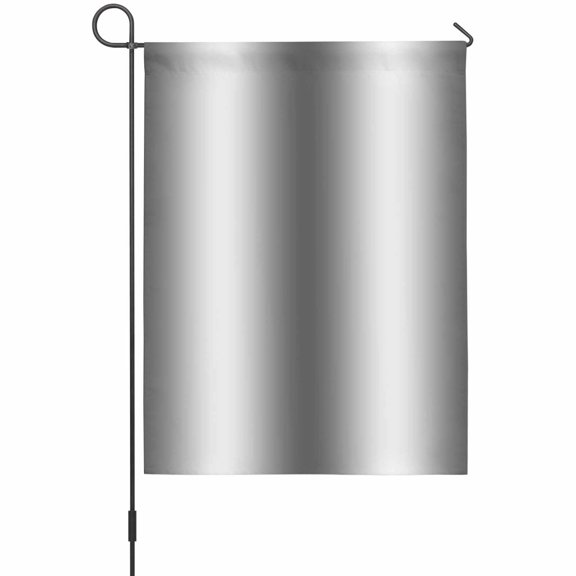 Dark Gray Gradient Garden Flag 12 x 18 Inches, Countryside Farmhouse Weather Proof Outdoor Patio Flags Double Sided Small Garden Decoration for Yard Outside Home