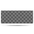 thumbnail image 1 of Dark Gray and Light Gray Checkered Pattern Bathroom Rugs Mat,Non Slip Microfiber Bathroom Rug,Rubber Backing,Soft Bathroom Mats for Bathroom Floor,Tub and Shower,60x24in(150x60cm), 1 of 5