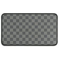 thumbnail image 1 of Dark Gray and Light Gray Checkered Pattern Door Rugs,Washable Non Slip Door Mats Indoor,Decorative Door Mats,Entry Mat Indoor for Entrance,Bedroom,Kitchen,Bathroom,30"x17", 1 of 6
