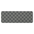 thumbnail image 1 of Dark Gray and Light Gray Checkered Pattern Kitchen Rug Mat,Kitchen Runner Rugs Non Skid Washable,Decorative Kitchen Floor Mats for Kitchen,Sink,Laundry,17"x47.2", 1 of 7